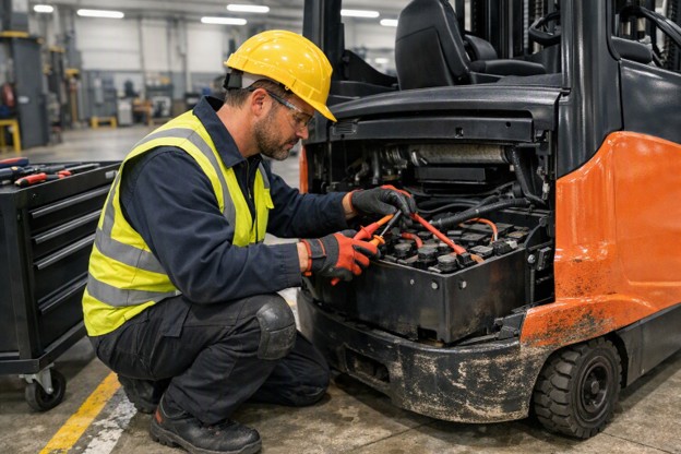 The Forklift Technician Shortage Is Setting Your Service Rate