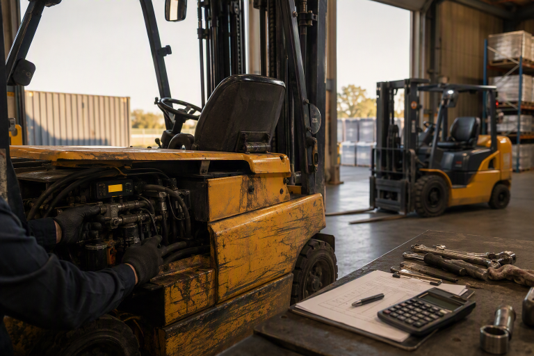 Forklift Repair or Replace: What Changed in 2026